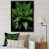 Black Single Picture Framed