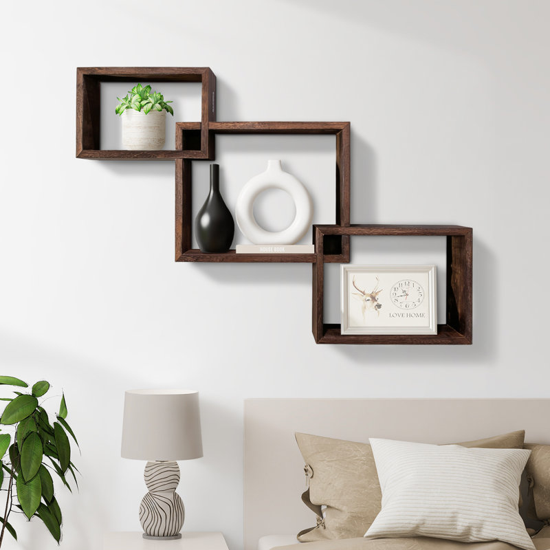 Tablettes flottantes pour mur, BR