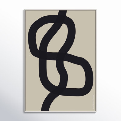 Bombay "Intertwined 1" Print by Romina Gadler