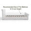 King Size Upholstered Bed Frame with High Headboard & Rolled Footboard-1130430539