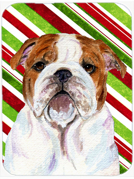 Planche à découper en verre English Christmas
