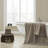 Modern Threads 6 Piece Set, 2 Bath Towels, 2 Hand Towels, 2 Washcloths, Diamond Gate Jacquard/Solid Towel Set-1669113283