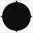 Benson Black Round End Table