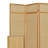 Katherine 52'' W x 72'' H 3 - Panel Folding Room Divider