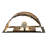 Ophelia Steel Flush Mounted Sconce