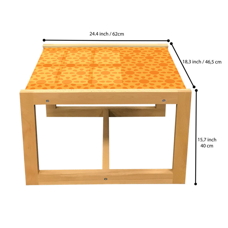Jacione Sled Coffee Table, 62cm H x 46cm W x 40cm D