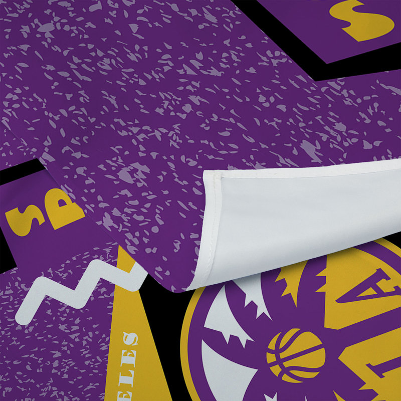 WNBA «Los Angeles Sparks», tapisserie murale suspendue, décor de fan de basketball, 34 po x 40 po