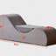Chaise longue Solace, conception ergonomique avec noyau en mousse haute densité à la fois doux et ferme, housse amovible lavable à la machine-197274381