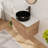 30'' Single Floating Bathroom Vanity With Ceramic Art Sink, Wall Mounted Bathroom Vanity With 2 Soft Close Doors-1670464728