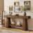 70.86" Solid Wood Console Table