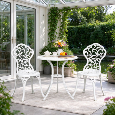 Round Aluminium Patio Dining Set