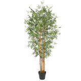 Faux Bamboo Tree in Pot