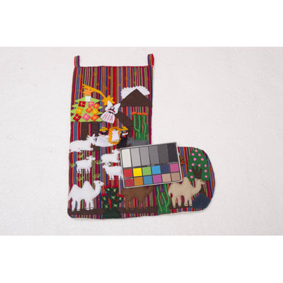 Chaussette de Noël en étoile à guider