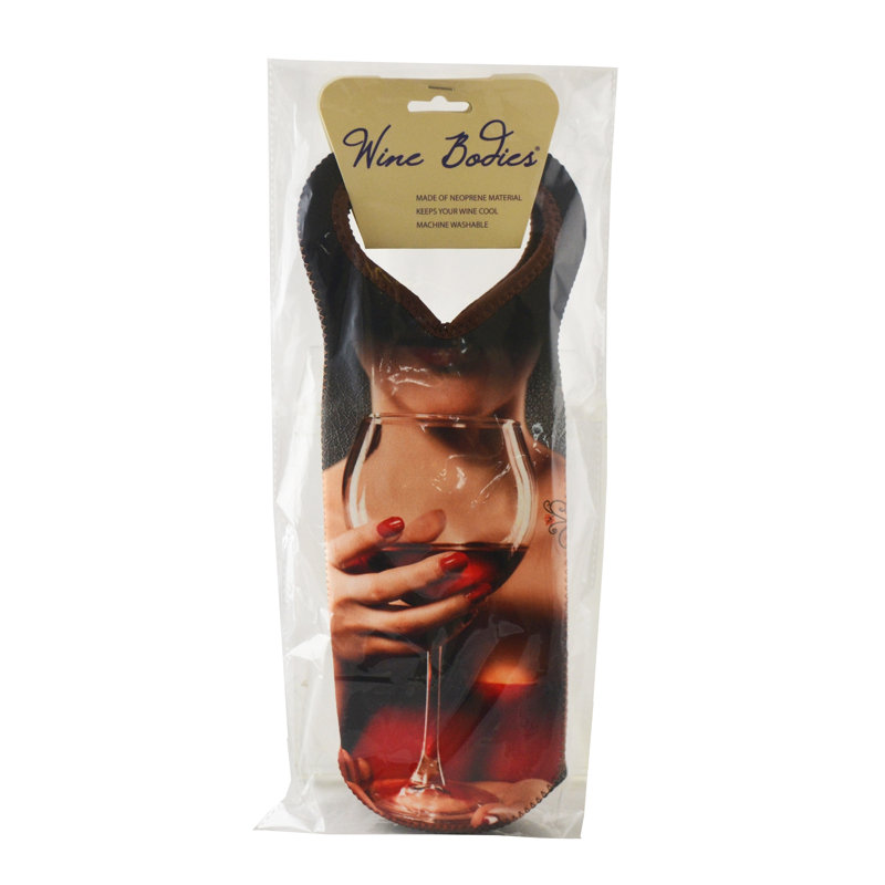 Support pour porte-bouteilles de vin isolant housse en néoprène