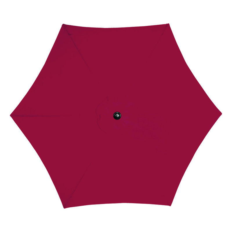 Parasol de marché 9' inclinable patio Barney, Brique