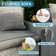 Meredithe Half-Moon 6 - Person Fully Assembled Curved Patio Conversation Set With Fire Pit Table & Side Table