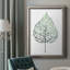 «Veiled Leaf I», reproduction sur toile encadrée-2008703074