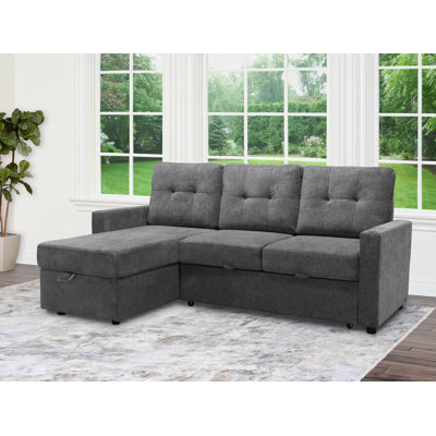 Kylie Upholstered L-Shaped Sectional Left Hand Facing