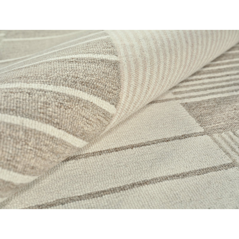 Castine Handmade Geometric Area Rug, Rectangle 10' x 14'