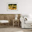 «Sleepy Fall Fox in Autumn», reproduction sous verre encadrée, design par Carrie Ann Grippo-Pike-2130767925-2130767924