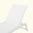 Outdoor Streamlined Mesh-Backed Chaise Lounge For Ultimate Relaxation