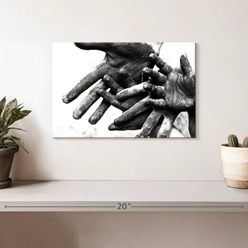 Leisha Feed The Poor, 8" H x 12" W