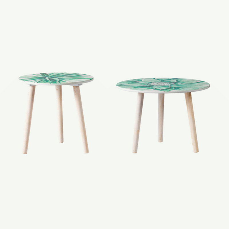 Ensemble de 2 tables d'appoint Despain