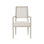 Axiom Upholstered Arm Chair in Ivory