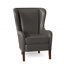 Fauteuil à oreilles en cuir véritable de 32 po de largeur Aurora-24654243-24654165-24654161