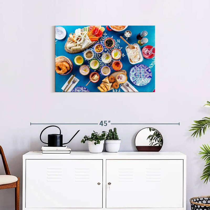 Yarlin Turkish Feast, 20" H x 30" W