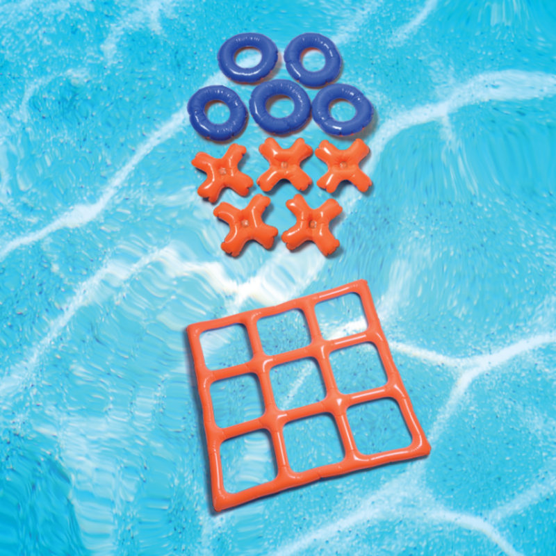 Jeu de tic-tac-toe gonflable