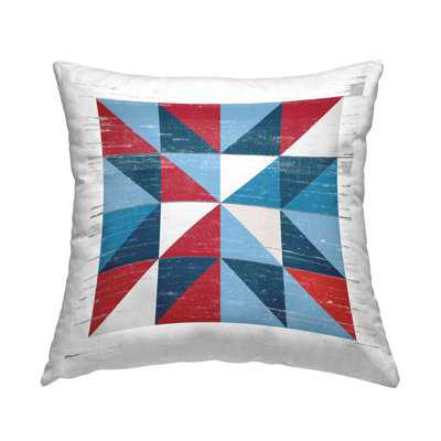 Polyester/Polyester Blend Throw Square Pillow Cover & Insert