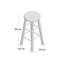 Swivel Solid Wood Counter Stool-112246546