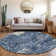 Premium Machine Washable Prisco Denim Rug