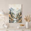 «Misty Mountain Waterfall in Autumn Forest», art mural sur toile-134030421