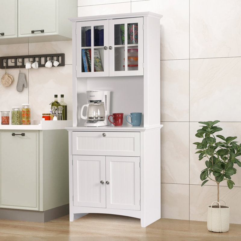 Sorens 70.25'' Kitchen Pantry, White
