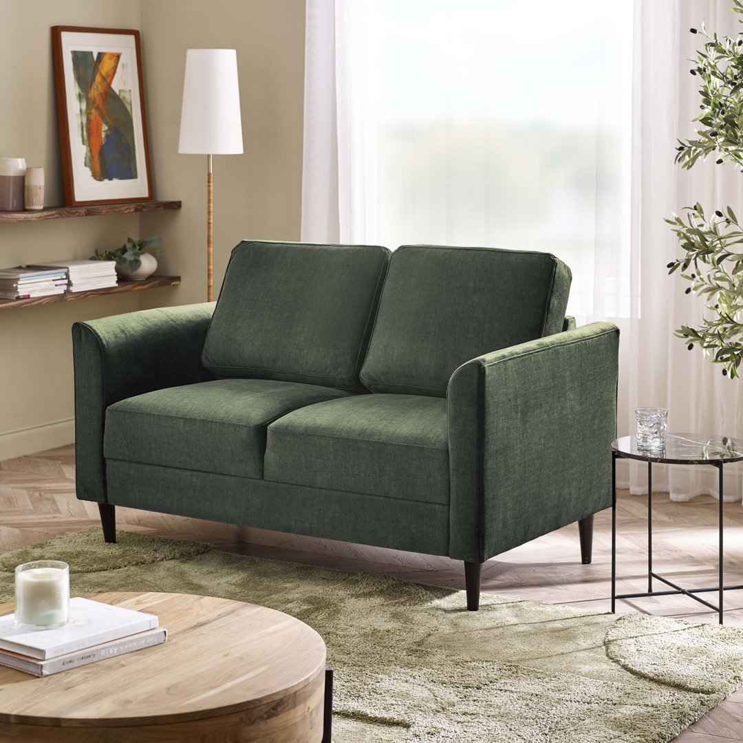 Logi Fabric Seater Sofa - Upholstered Modern Minimalist Boxy Style