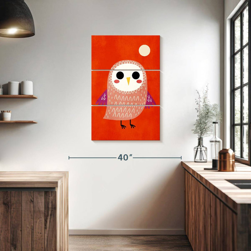 Petite chouette Ashelle, H 38 po x l 24 po