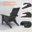 Chaise Adirondack pliante en plastique / résine-343010184