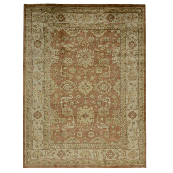 Bokara Rug Co., Inc. Oushak Hand Knotted Wool Oriental Rug | Wayfair