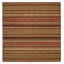 Hand Woven Wool Striped Area Rug-17654456