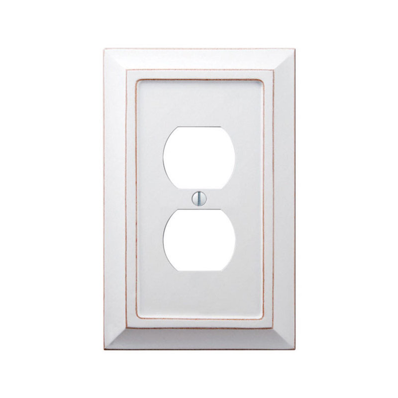 Ensemble de 1 plaque murale en bois blanc 1 bande Amerelle Savannah