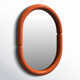 Lorinda Solid Wood Oval Wall Mirror