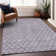 Premium Machine Washable Prisco Lavender Rug