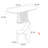 Light luxury simple oval dining table sets-103235202