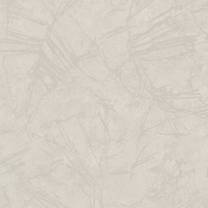 Terra Collection Graphic Stone Wallpaper Roll, Silver