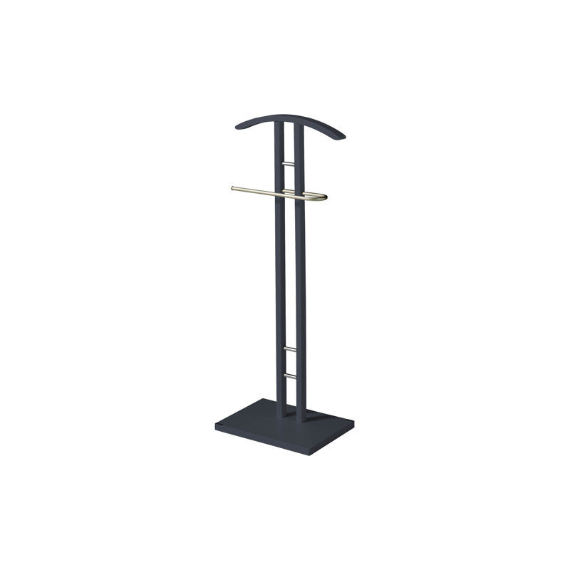 Rives Freestanding Valet Stand, Jet Black