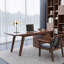 Bureau simple en bois de noyer clair luxueux Simple Design-721251414