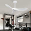 Ventilateur de plafond moderne blanc 36 pouces