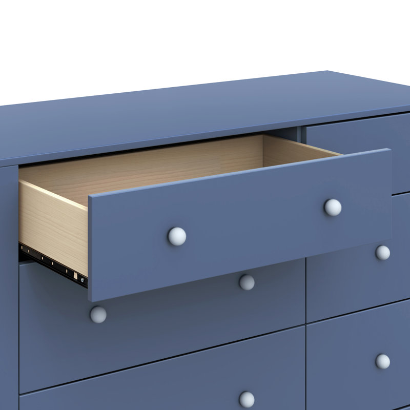Marisol 6-Drawer Dresser, Blue